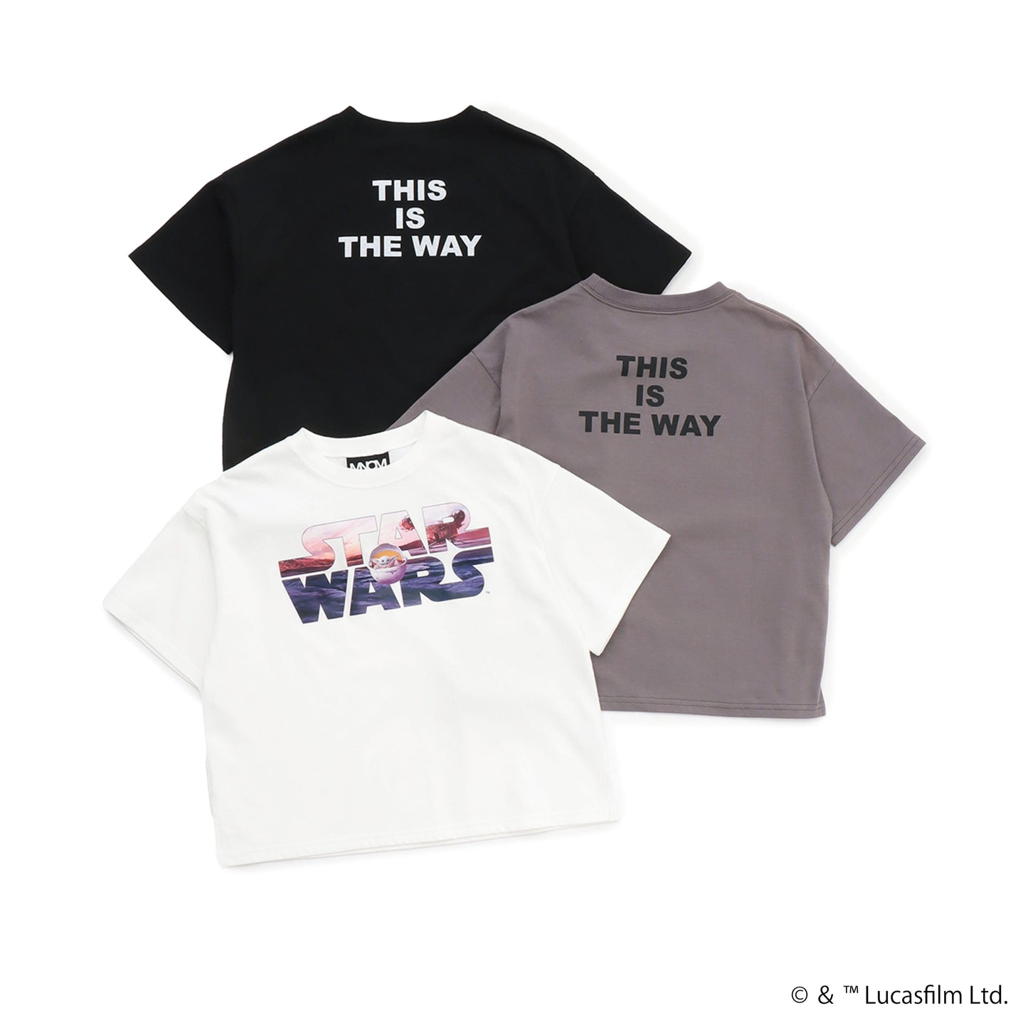 STAR WARS（星球大戰） ロゴプリントT恤 BIG款