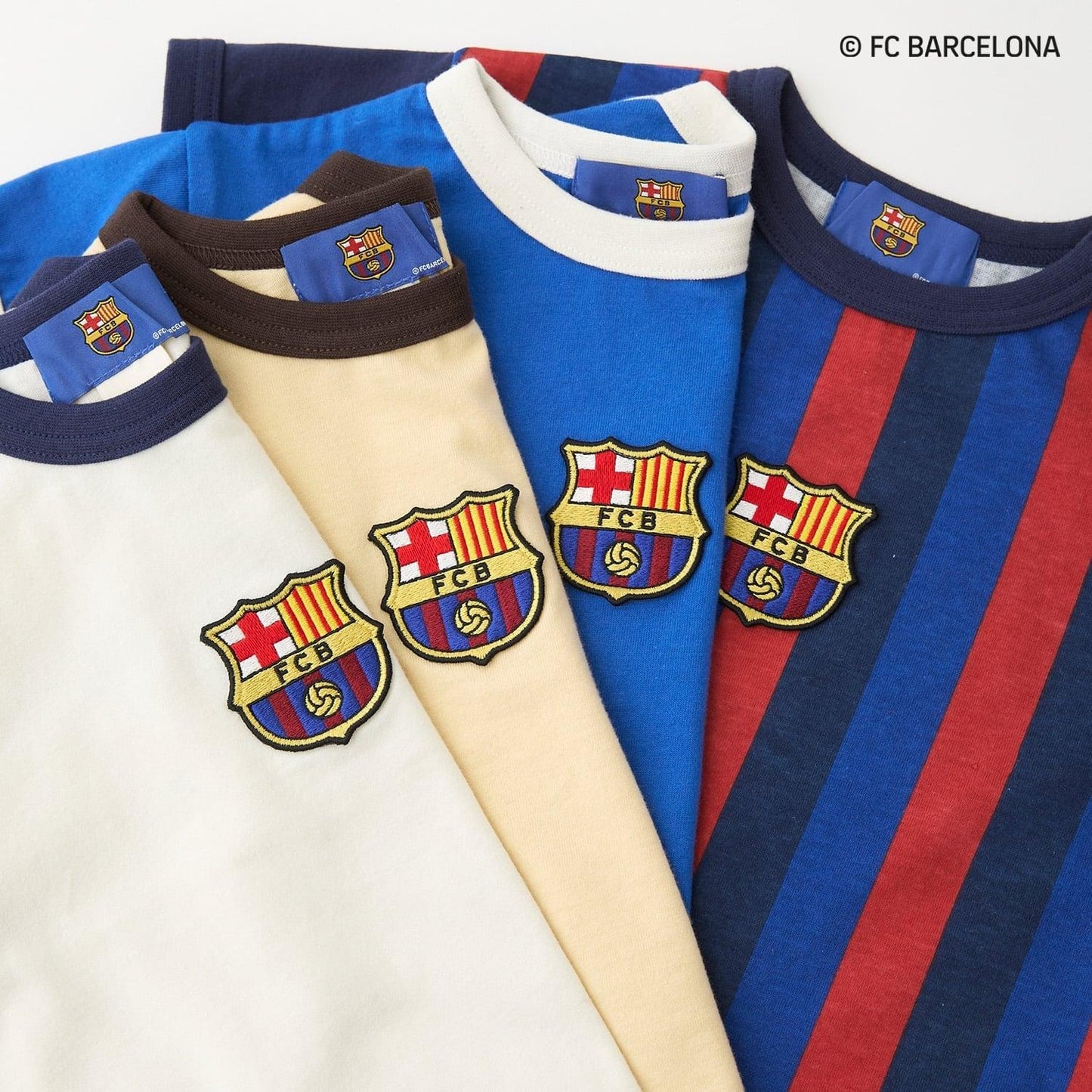 FC BARCELONA 冷感徽章設計 T恤