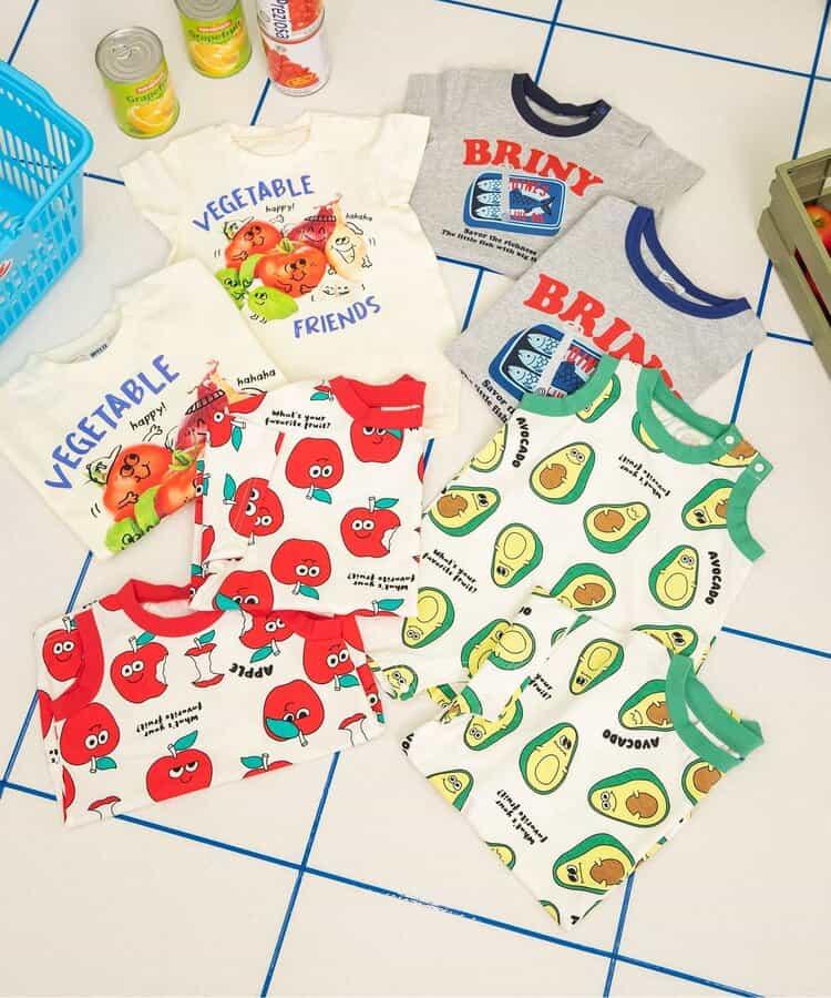 BREEZEMART 蔬菜趣味印花 T恤