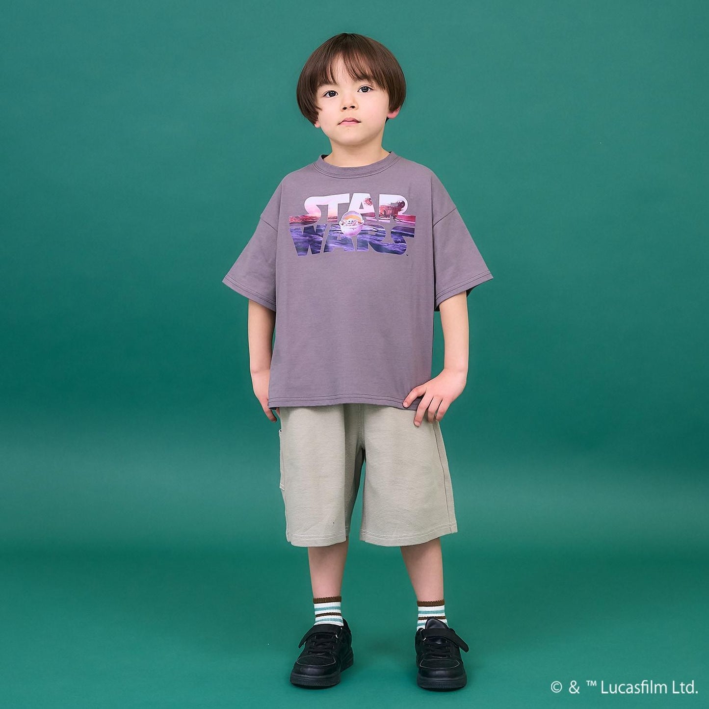STAR WARS（星球大戰） ロゴプリントT恤 BIG款