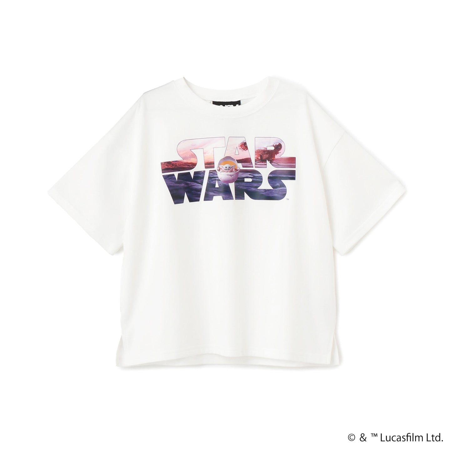 STAR WARS（星球大戰） ロゴプリントT恤 BIG款