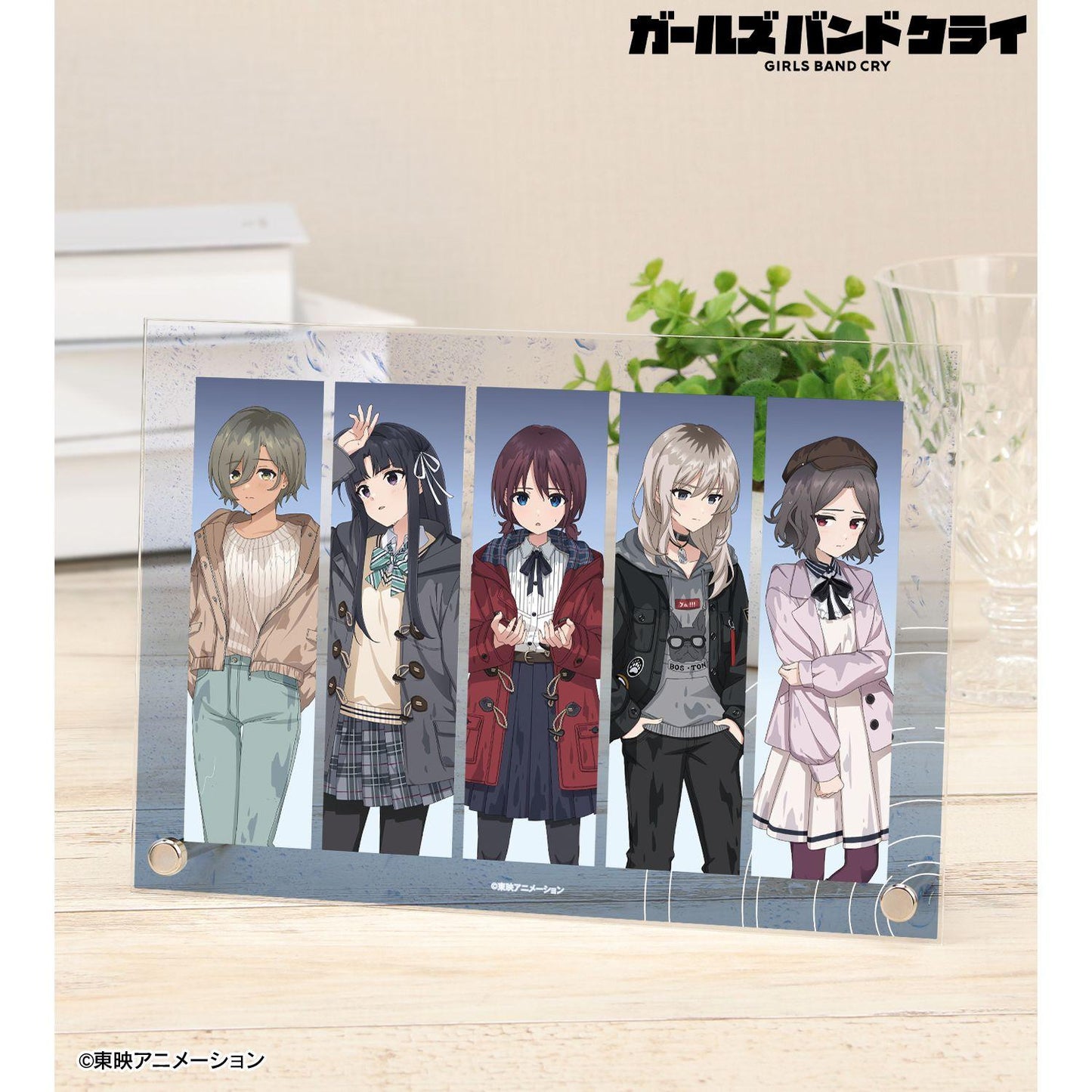 《哭泣少女樂隊》 全新繪製系列 トゲナシトゲアリ A5亞克力面板 In the rain ver.