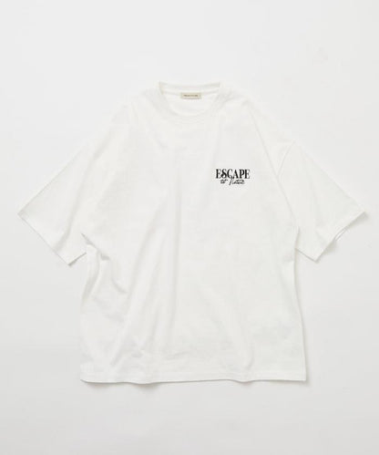 寬鬆版型 後背印花 圓領 FOREST BATHING MAN TEE T恤