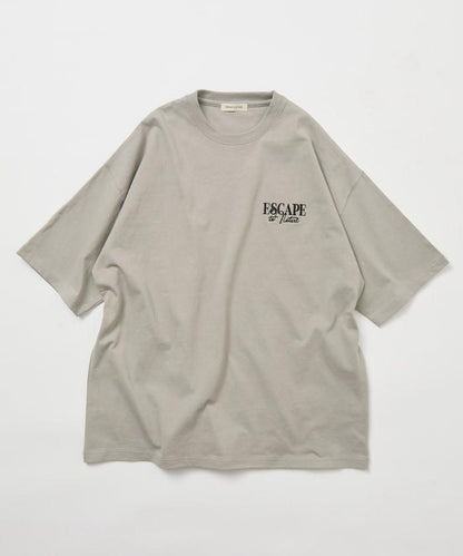寬鬆版型 後背印花 圓領 FOREST BATHING MAN TEE T恤