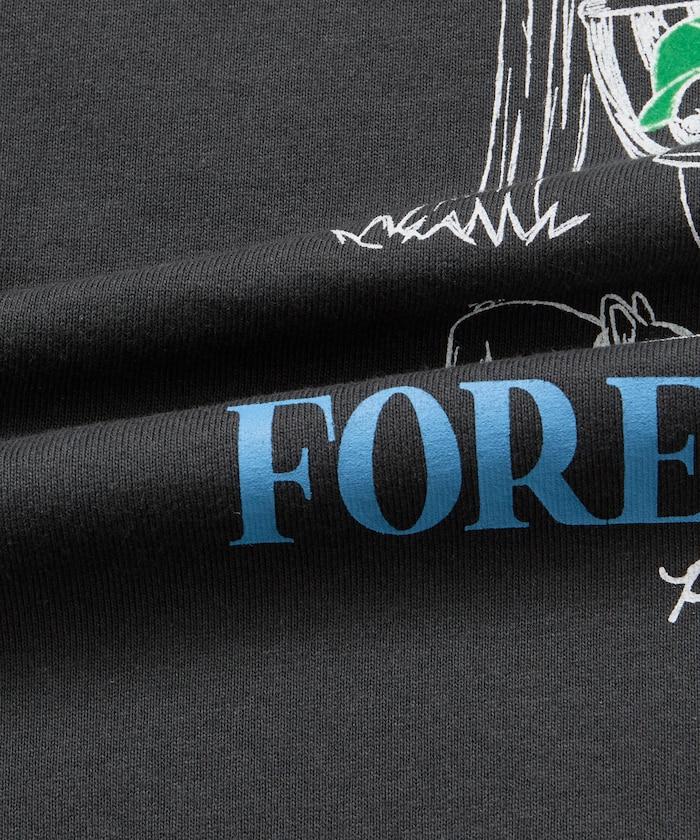 寬鬆版型 後背印花 圓領 FOREST BATHING MAN TEE T恤