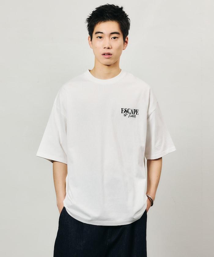 寬鬆版型 後背印花 圓領 FOREST BATHING MAN TEE T恤