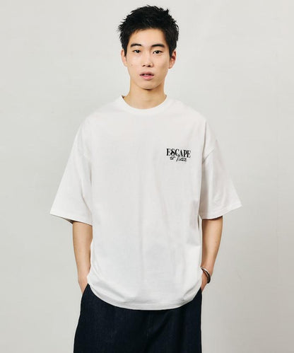 寬鬆版型 後背印花 圓領 FOREST BATHING MAN TEE T恤