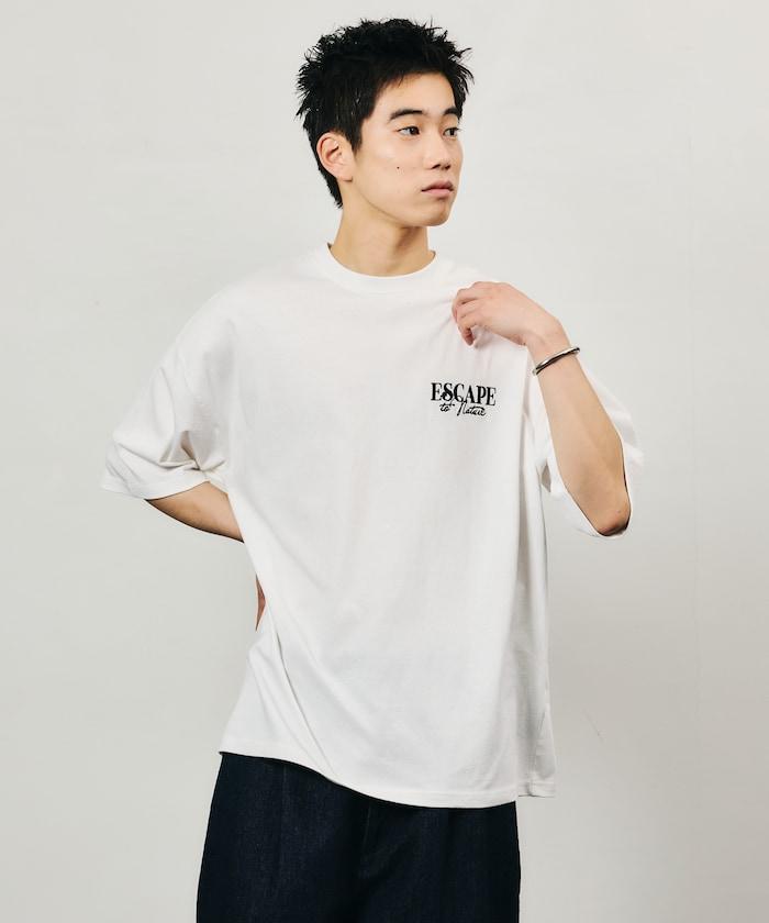 寬鬆版型 後背印花 圓領 FOREST BATHING MAN TEE T恤