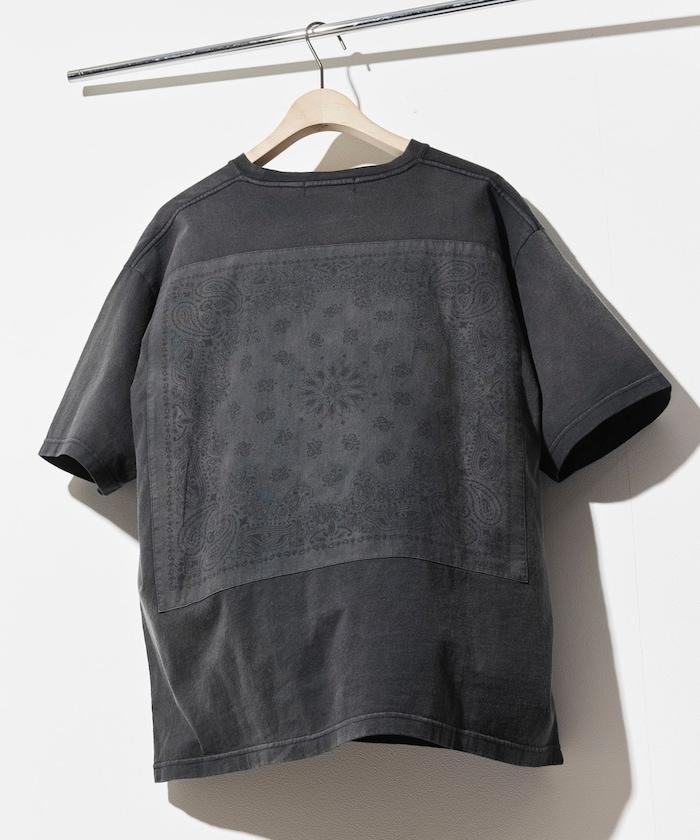 HAV-A-HANK×FREAK'S STORE ハバハンク 聯名 背部印花 頭巾設計 水洗做舊 圓領T恤