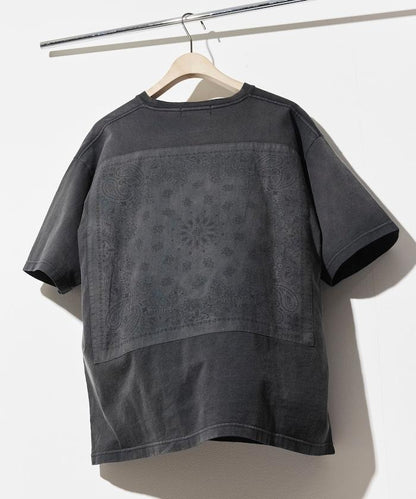 HAV-A-HANK×FREAK'S STORE ハバハンク 聯名 背部印花 頭巾設計 水洗做舊 圓領T恤