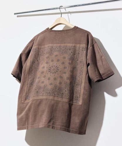 HAV-A-HANK×FREAK'S STORE ハバハンク 聯名 背部印花 頭巾設計 水洗做舊 圓領T恤