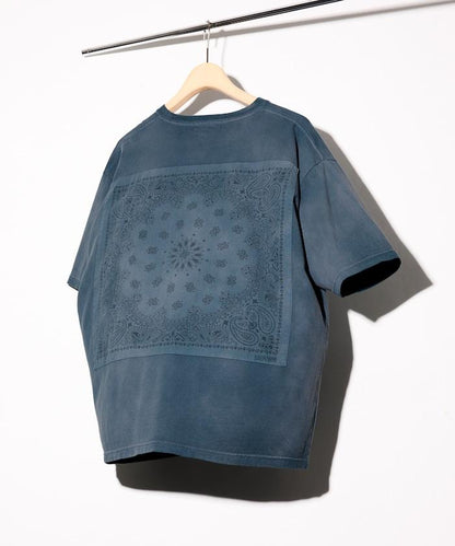 HAV-A-HANK×FREAK'S STORE ハバハンク 聯名 背部印花 頭巾設計 水洗做舊 圓領T恤