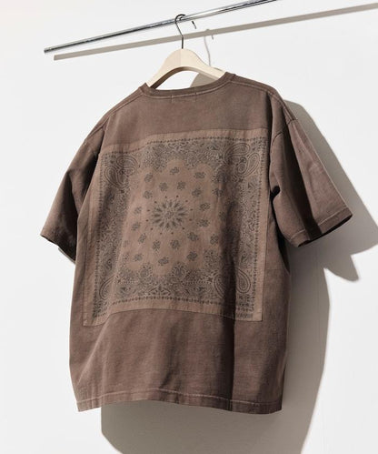 HAV-A-HANK×FREAK'S STORE ハバハンク 聯名 背部印花 頭巾設計 水洗做舊 圓領T恤
