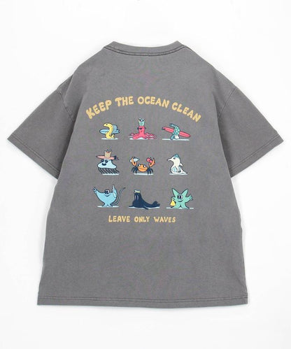 背部印花 圓領 Ocean Friends Tee T恤