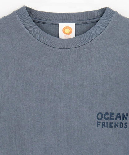背部印花 圓領 Ocean Friends Tee T恤