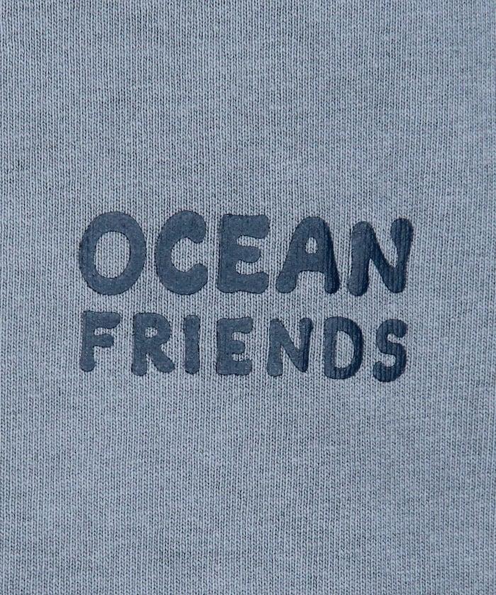 背部印花 圓領 Ocean Friends Tee T恤