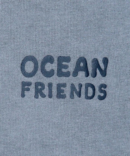 背部印花 圓領 Ocean Friends Tee T恤