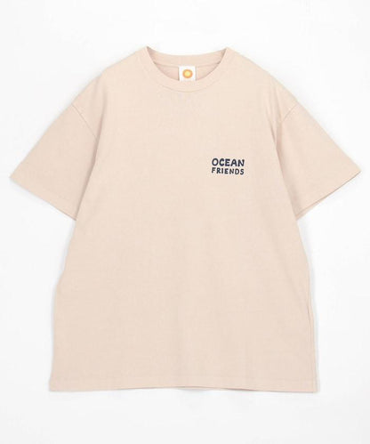 背部印花 圓領 Ocean Friends Tee T恤