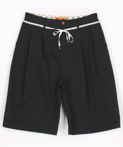 雙褶寬鬆 BAGGY 休閒短褲（レッドキャップ聯名款）