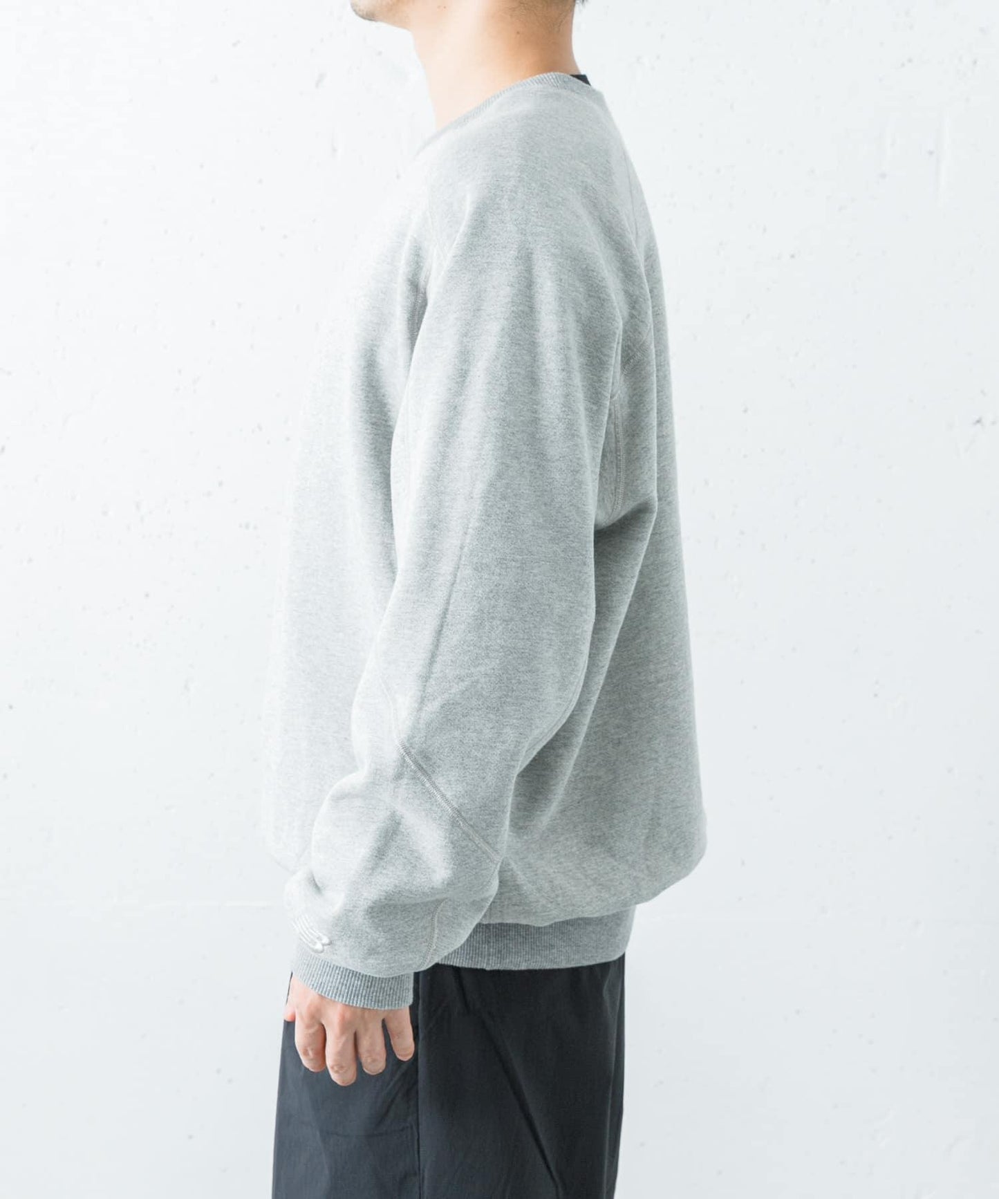 NEW BALANCE NB GREY 寬鬆版型 圓領衛衣