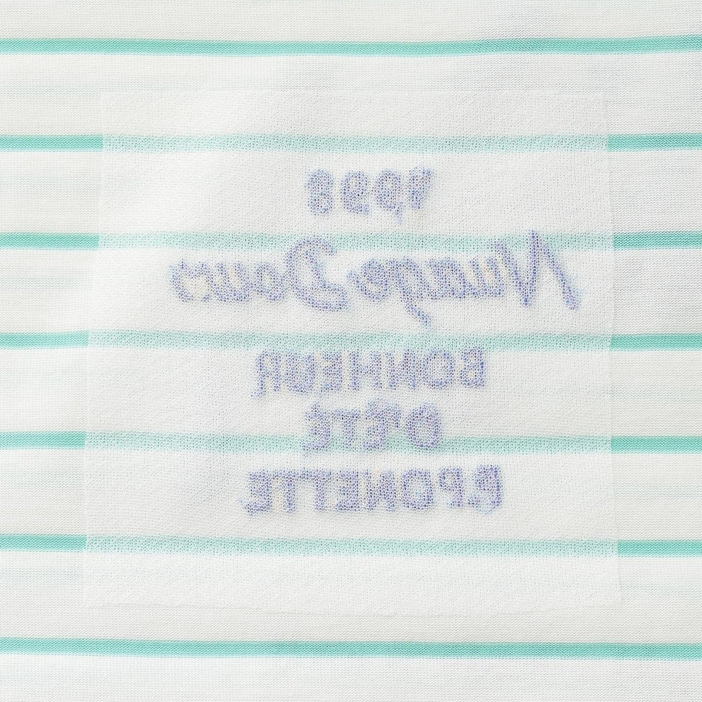 背部Logo條紋短袖T恤
