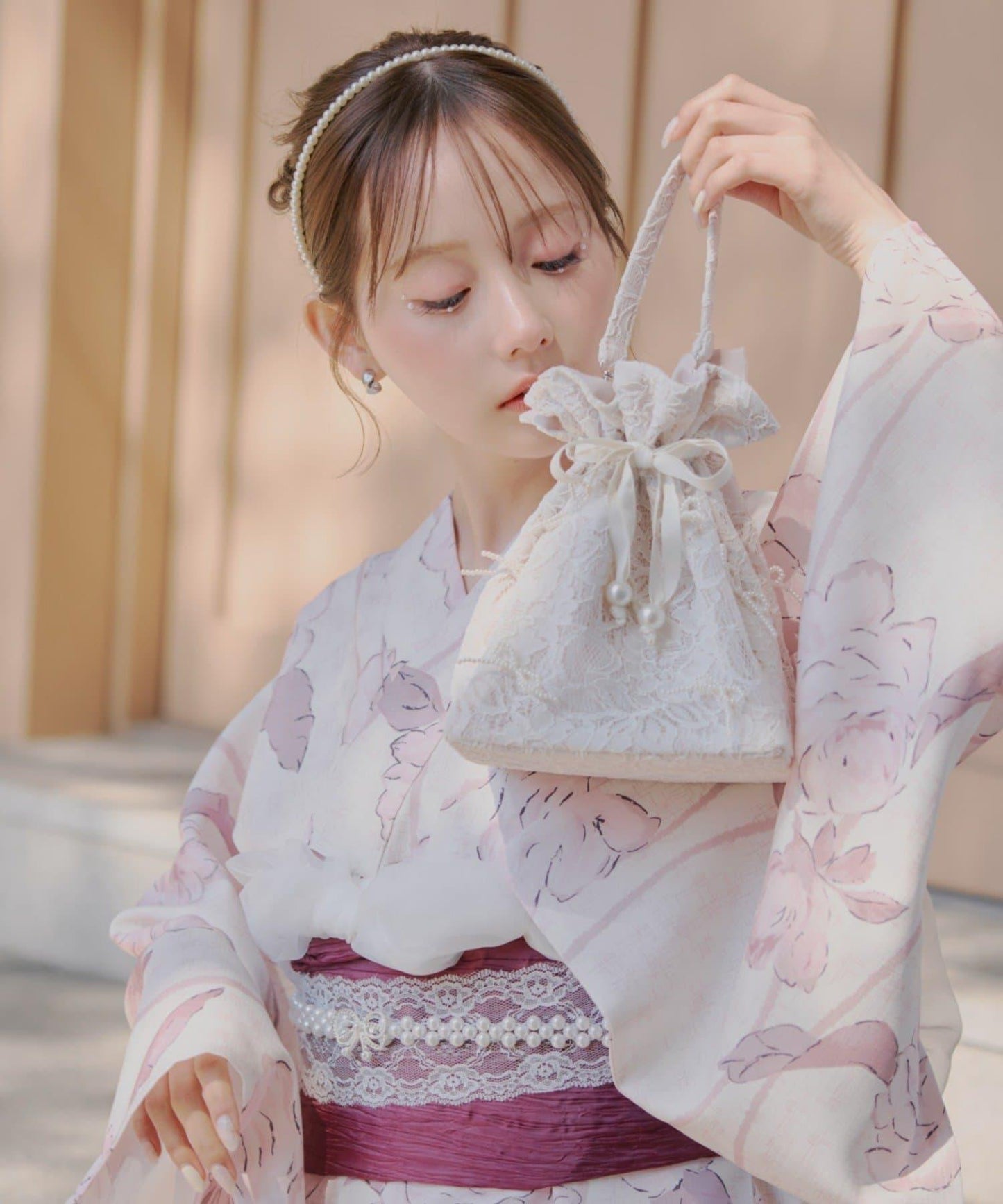 浴衣collection 多款束口包