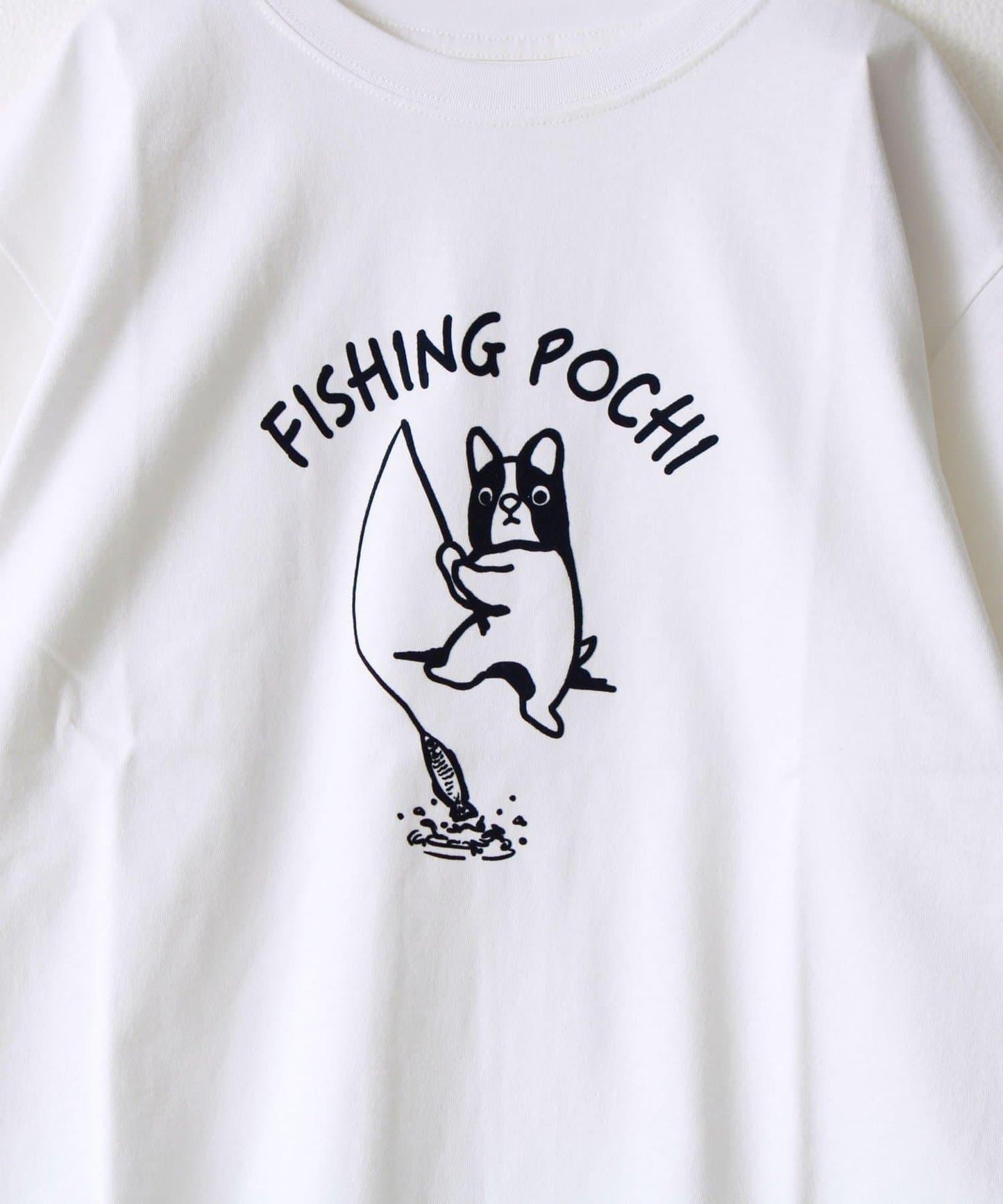 マックT Fishing Pochi 原創基礎款 T恤