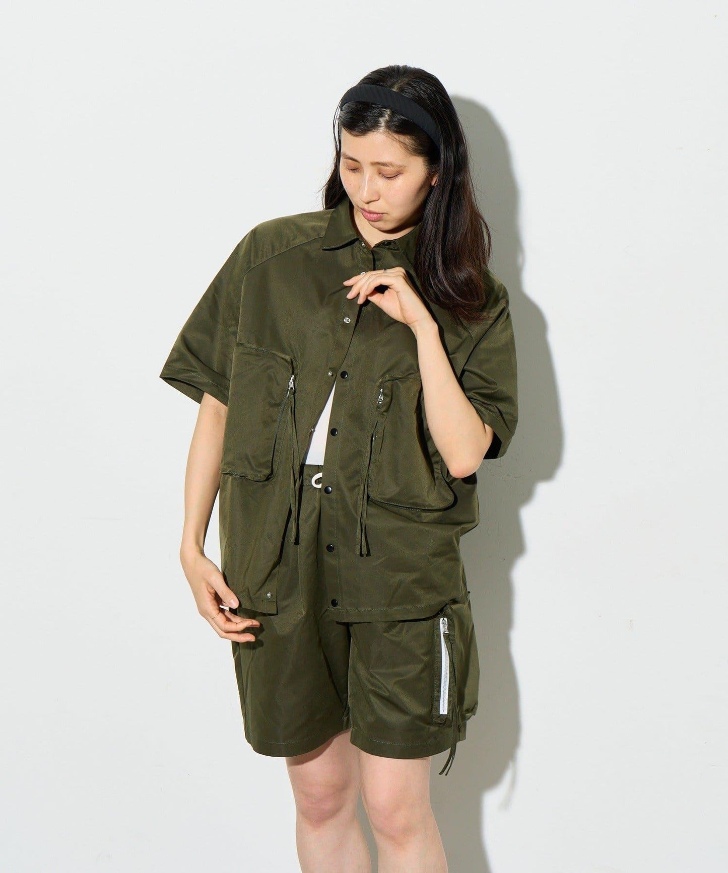 B-DAY STORE 大口袋設計襯衫