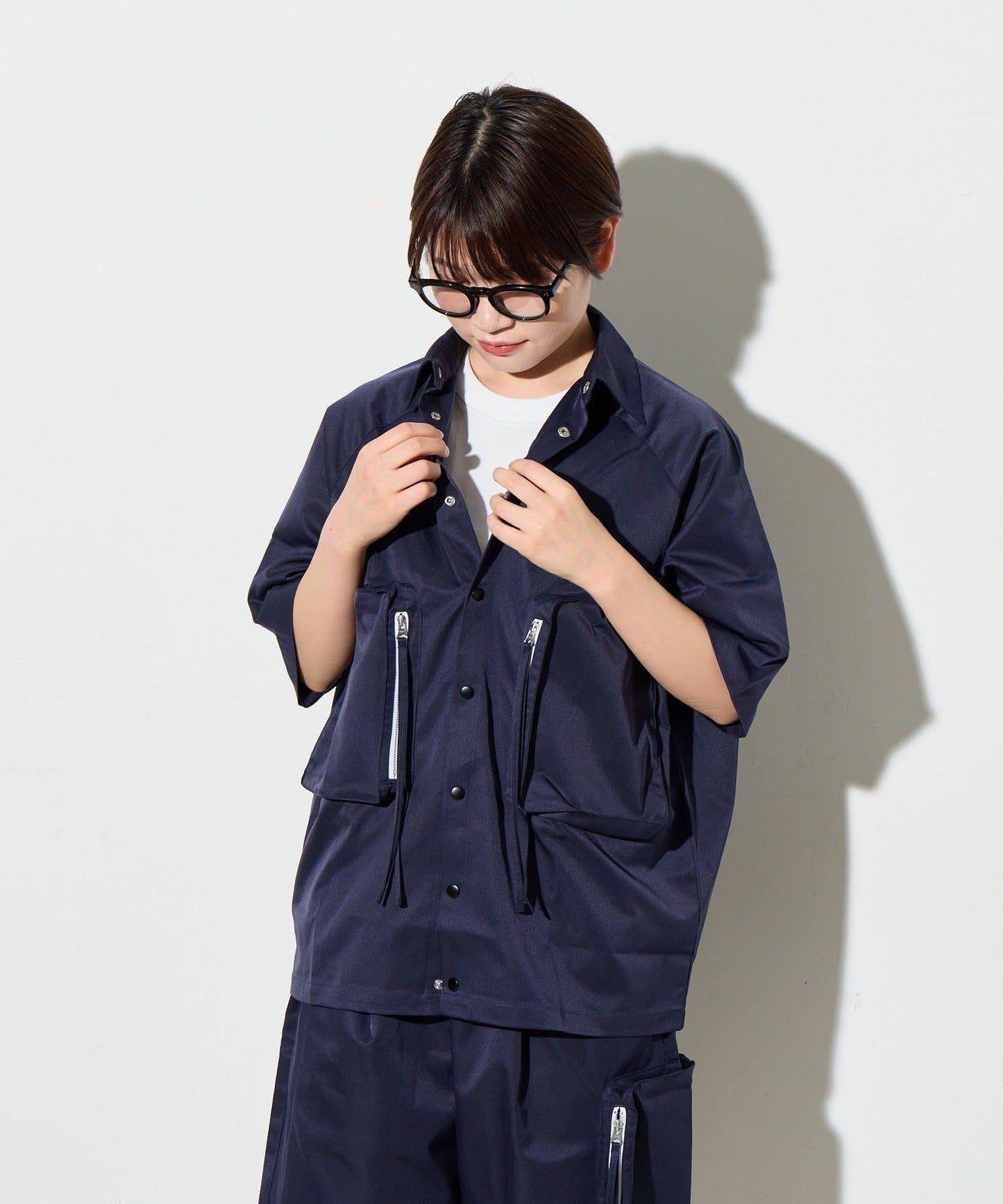 B-DAY STORE 大口袋設計襯衫