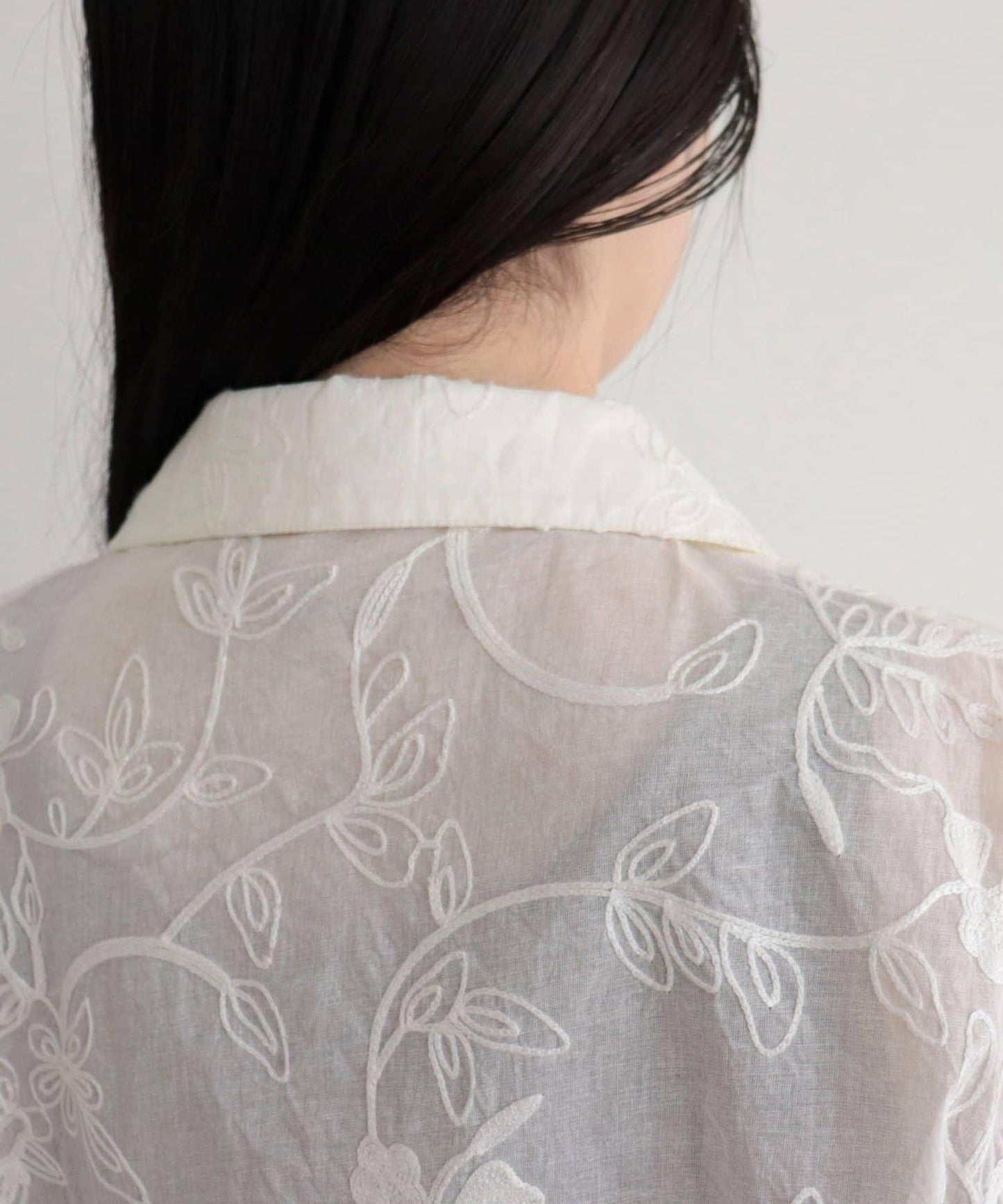 MADE IN INDIA 薄紗刺繡夾克