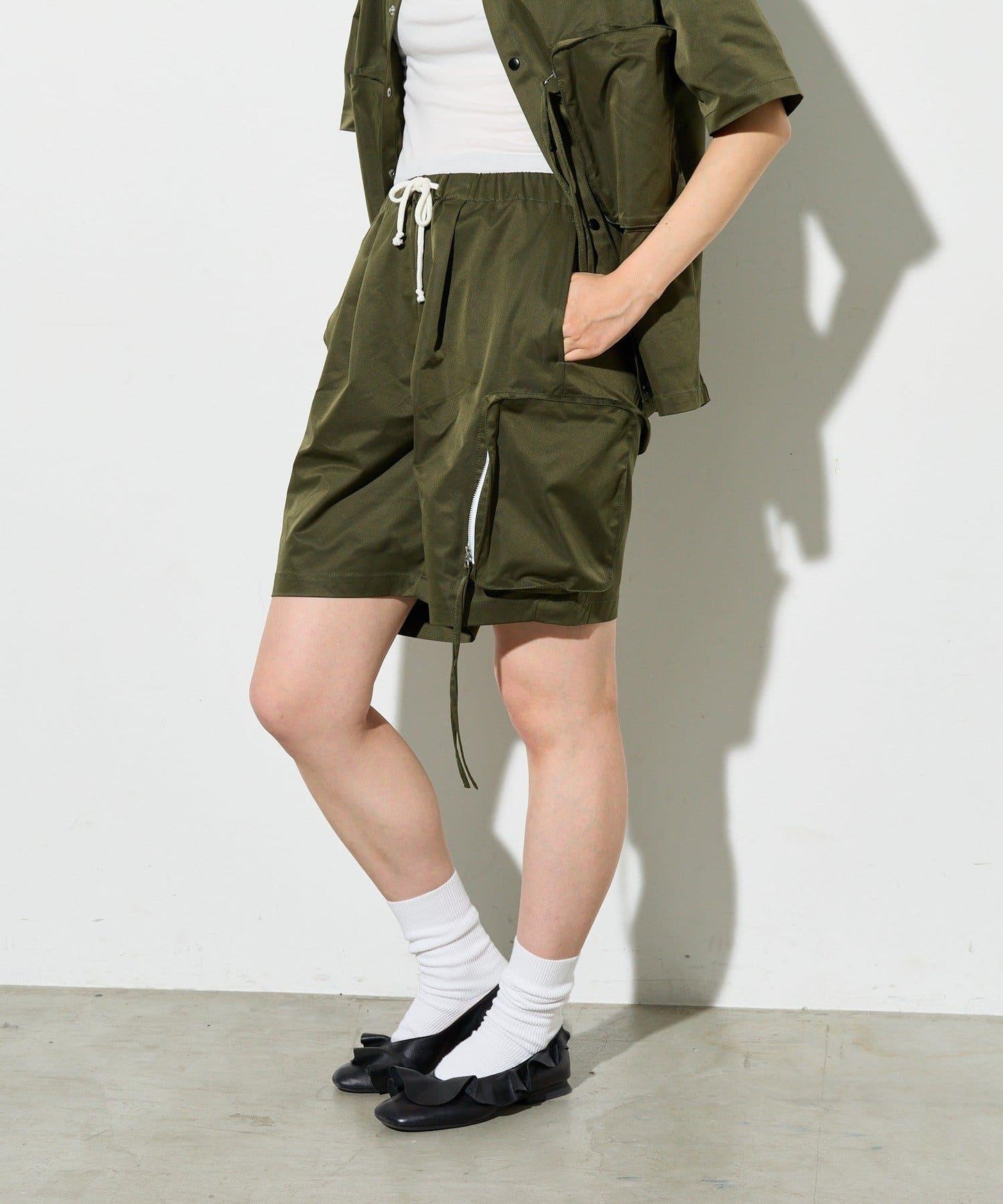 B-DAY STORE 大口袋 休閒短褲