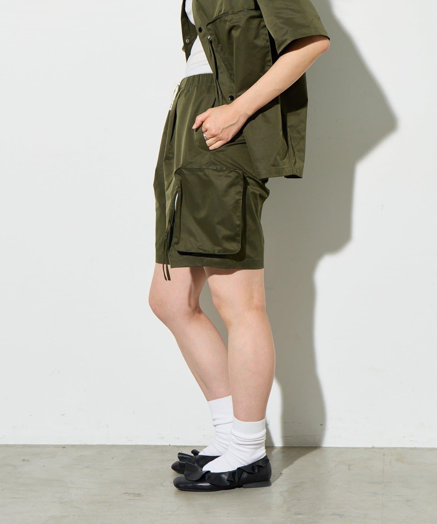 B-DAY STORE 大口袋 休閒短褲