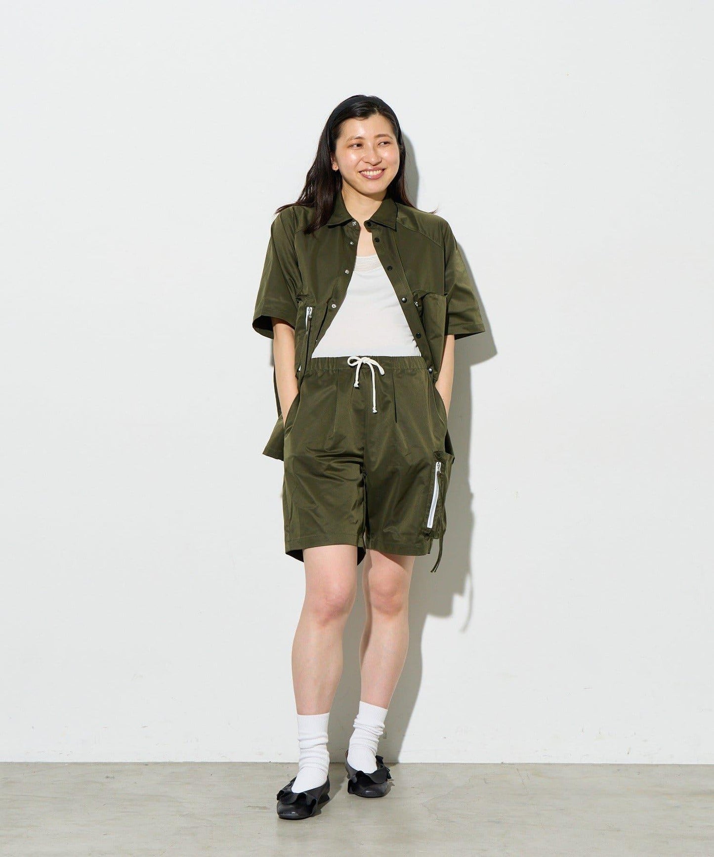 B-DAY STORE 大口袋設計襯衫