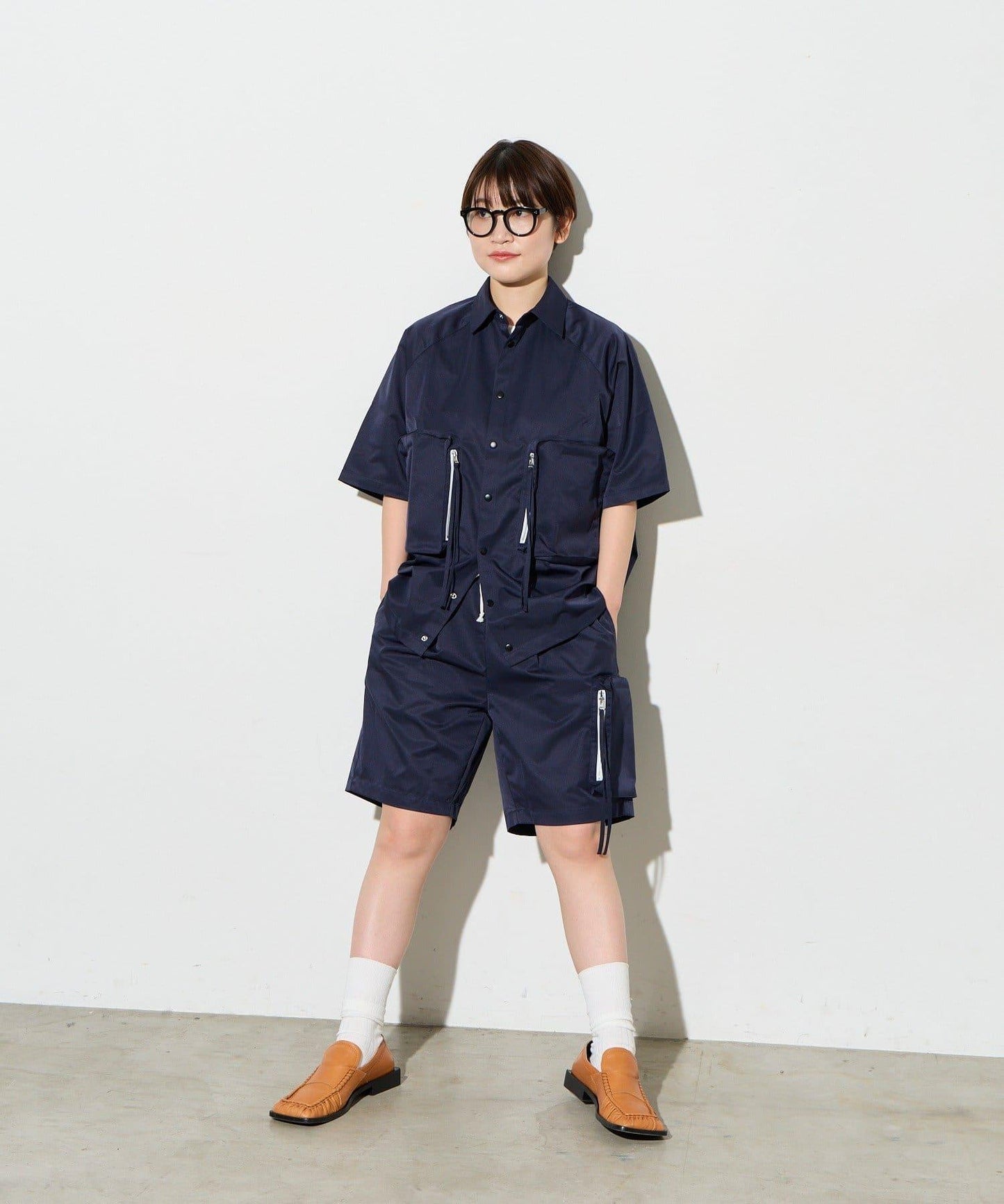 B-DAY STORE 大口袋 休閒短褲