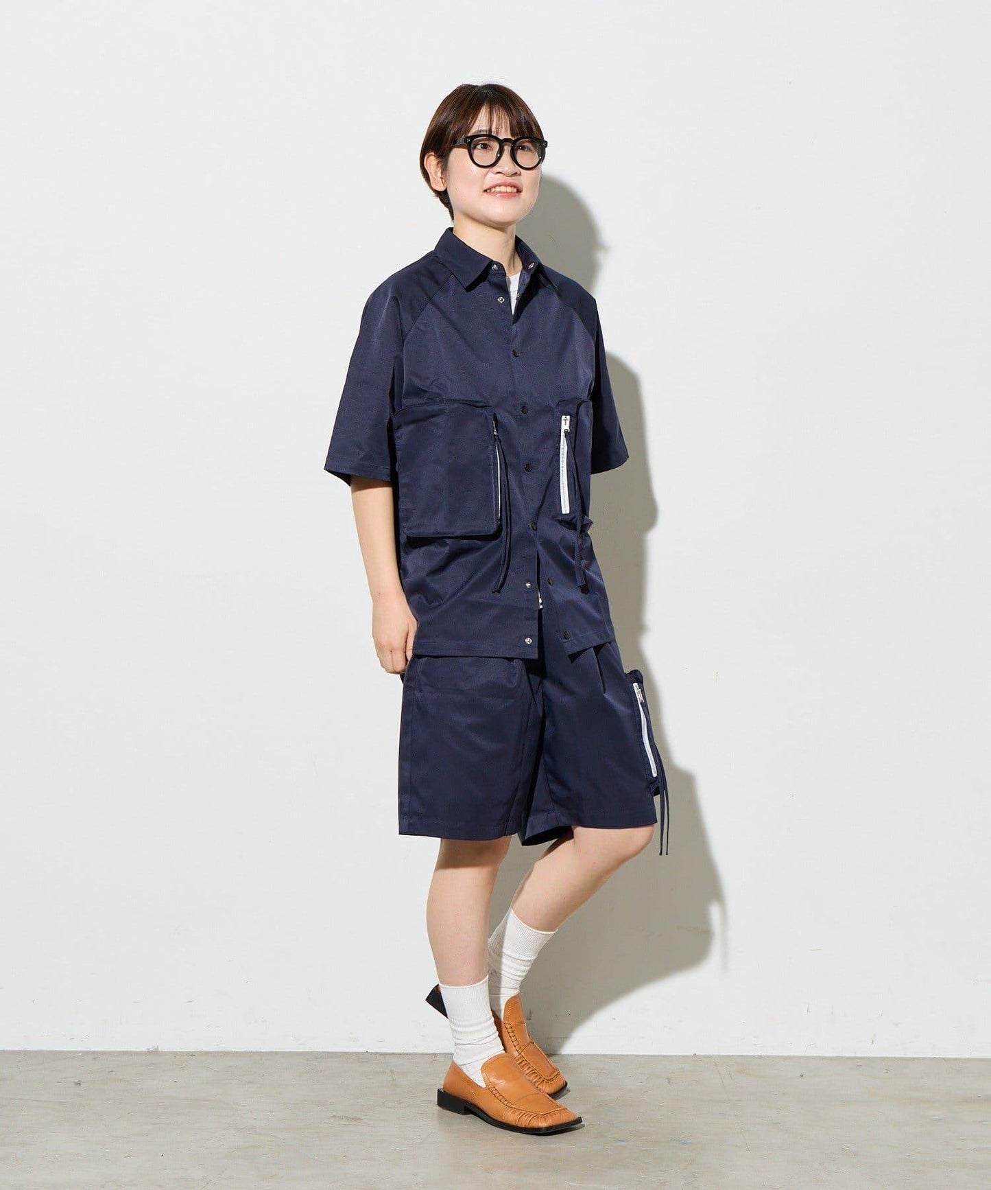 B-DAY STORE 大口袋 休閒短褲