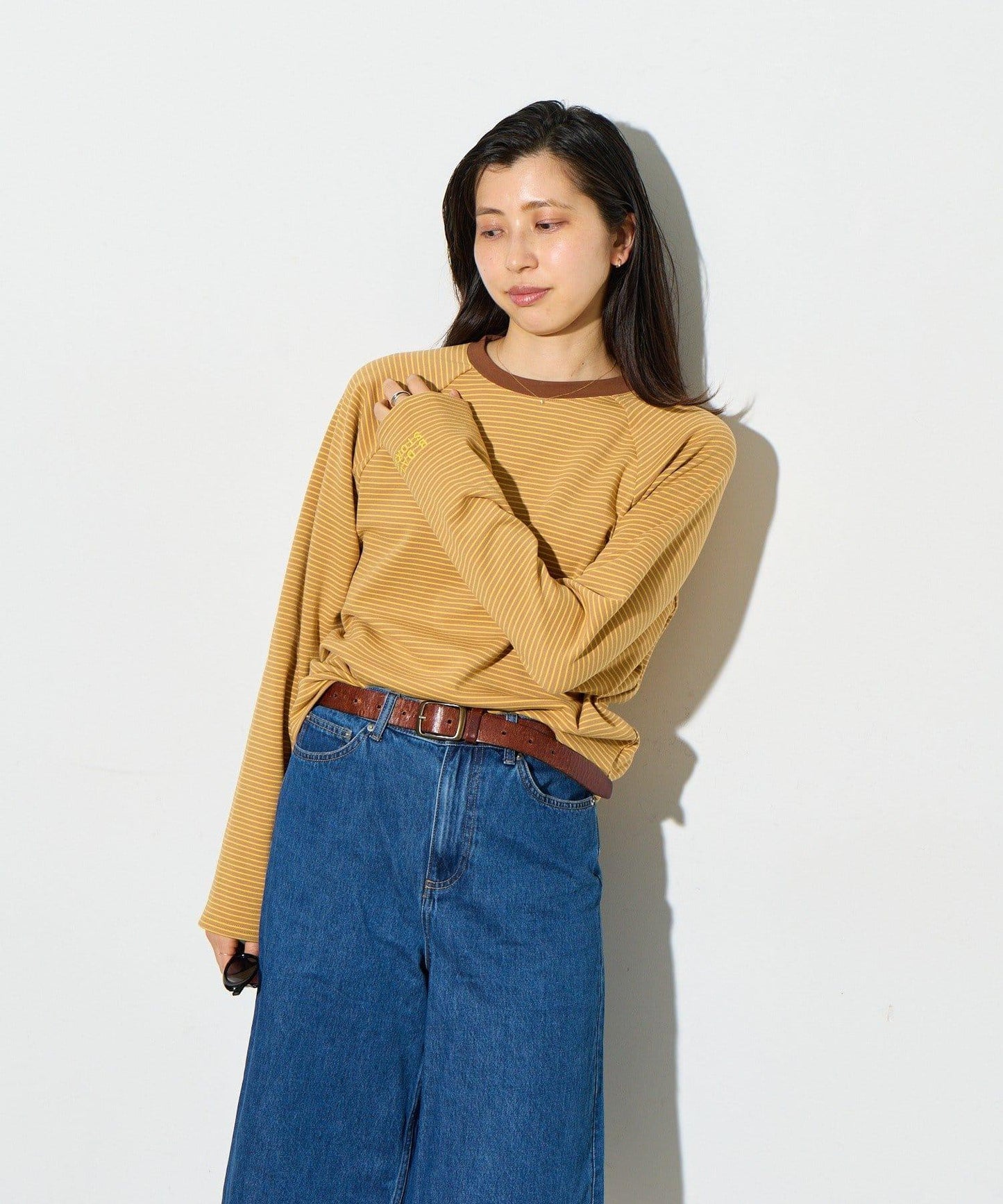 B-DAY STORE 條紋針織上衣