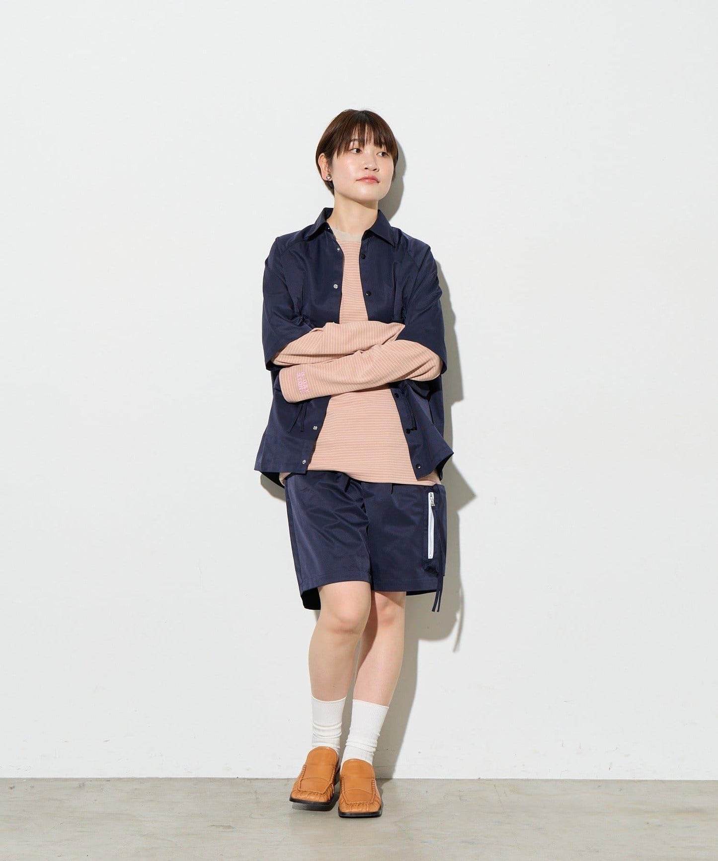 B-DAY STORE 大口袋設計襯衫