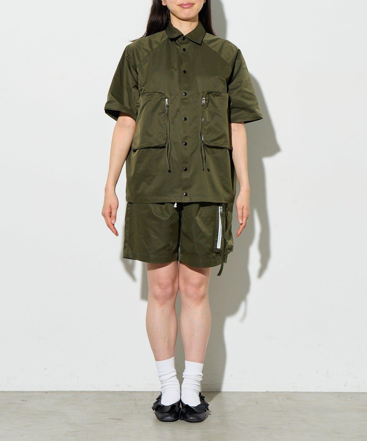 B-DAY STORE 大口袋 休閒短褲