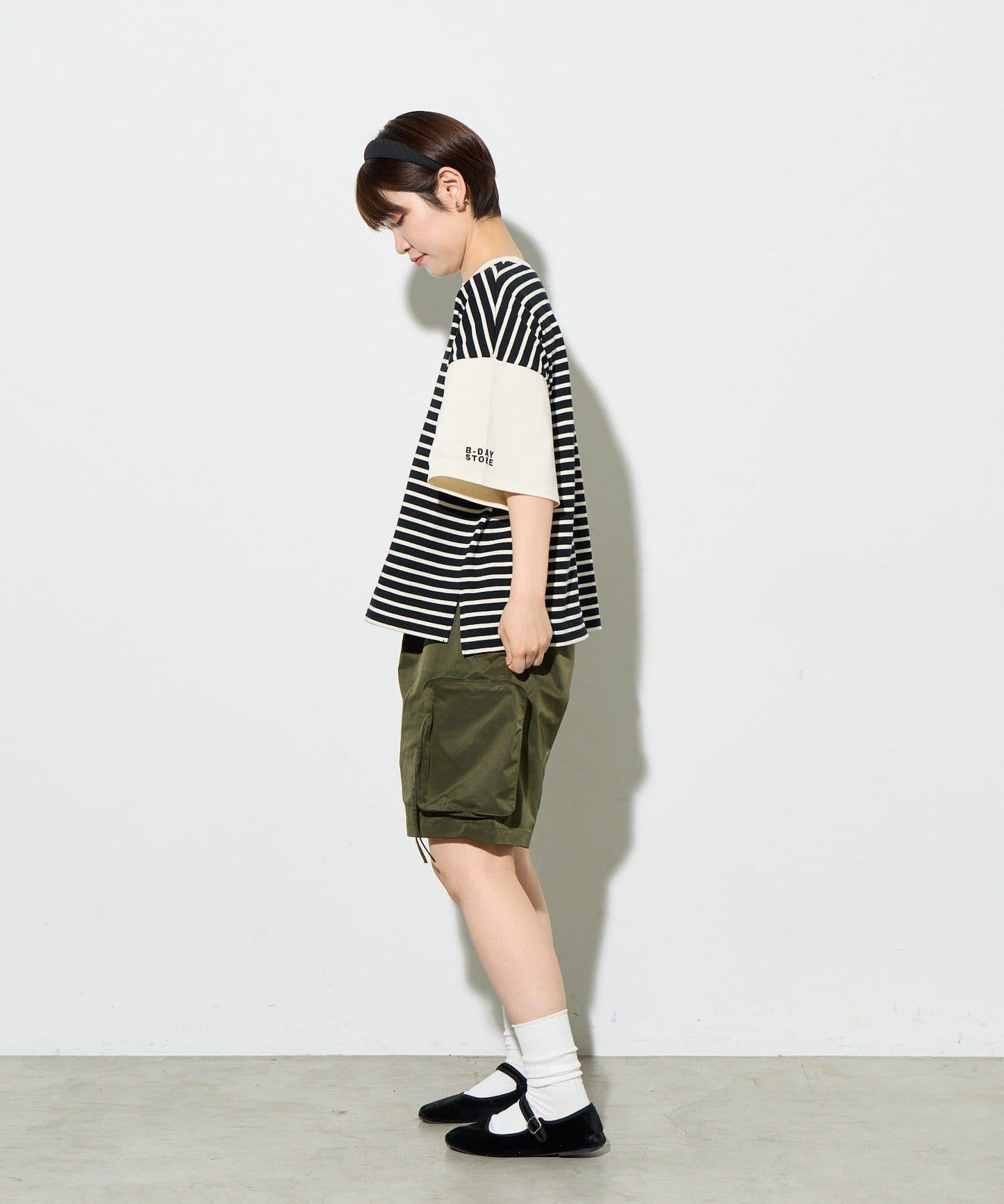 B-DAY STORE 大口袋 休閒短褲