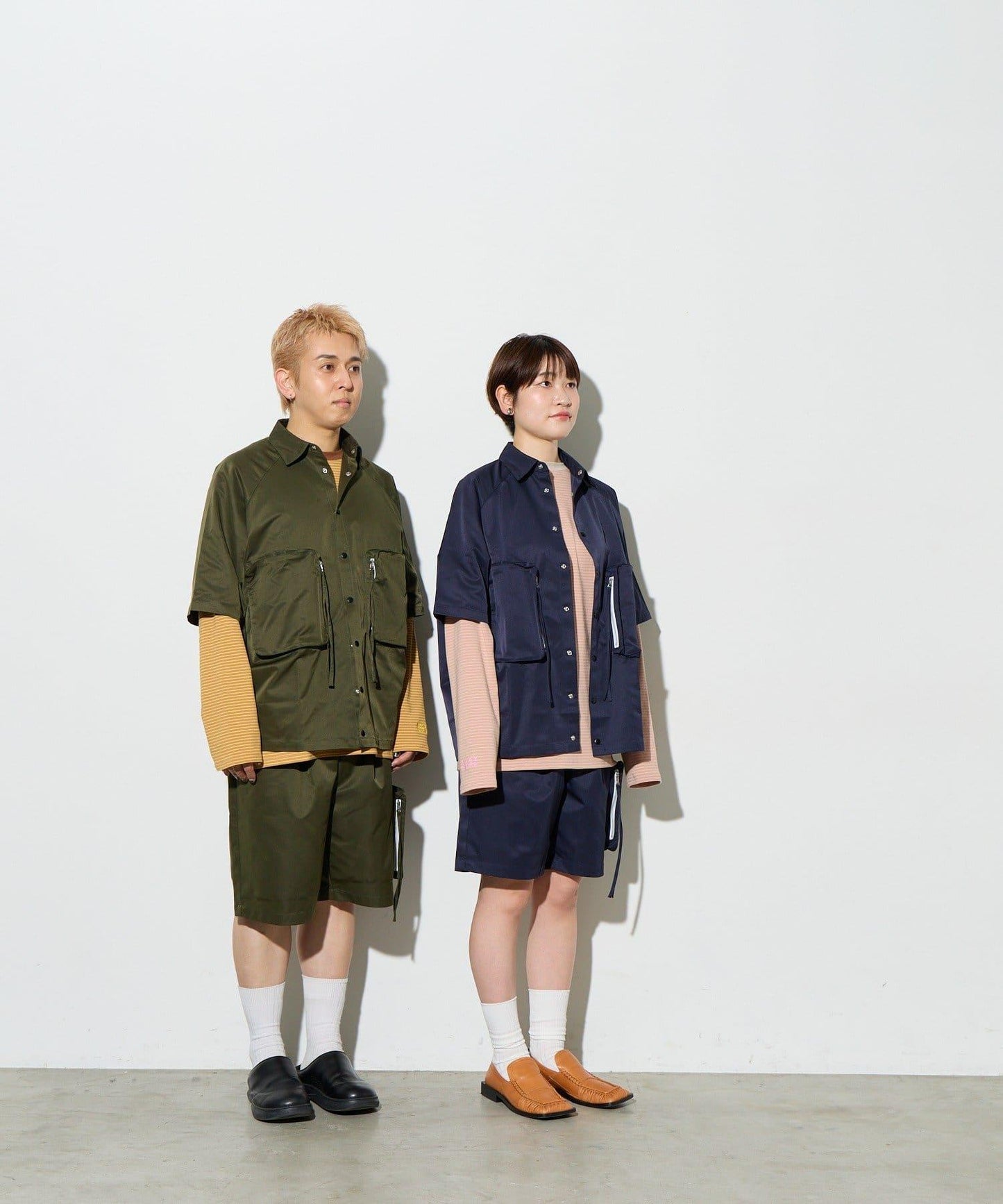 B-DAY STORE 大口袋 休閒短褲