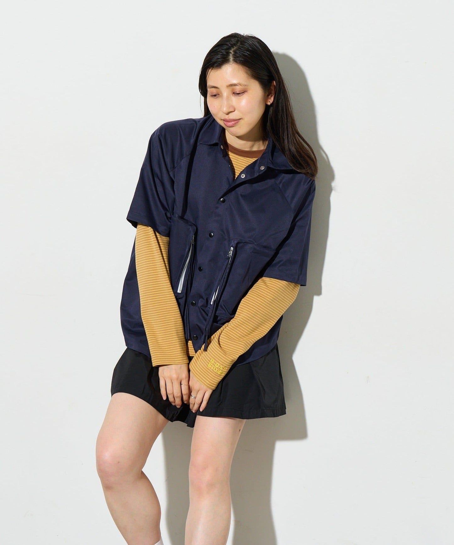 B-DAY STORE 大口袋設計襯衫