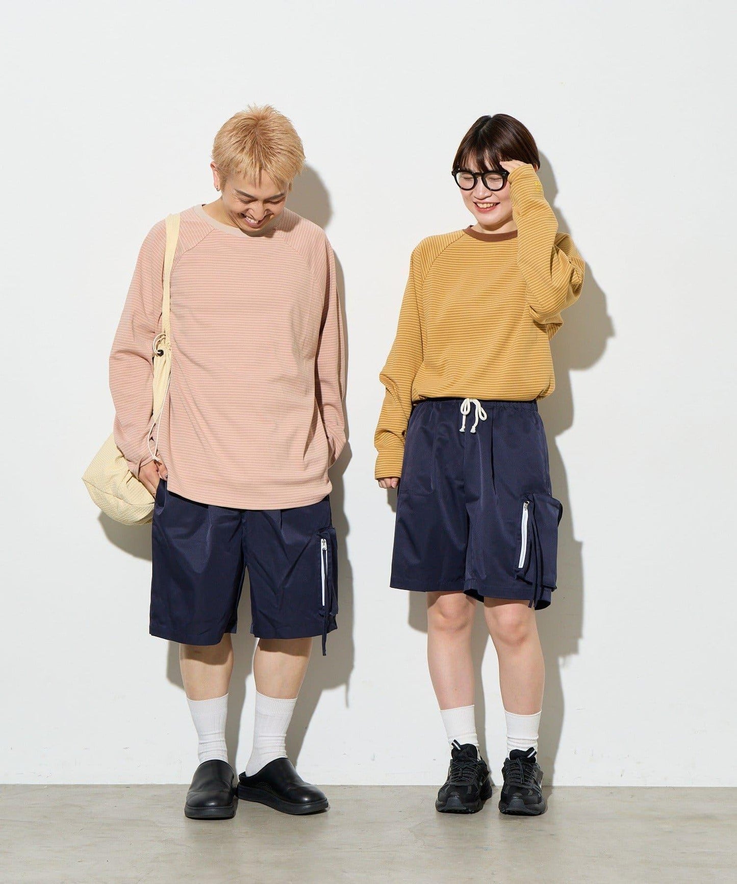 B-DAY STORE 大口袋 休閒短褲