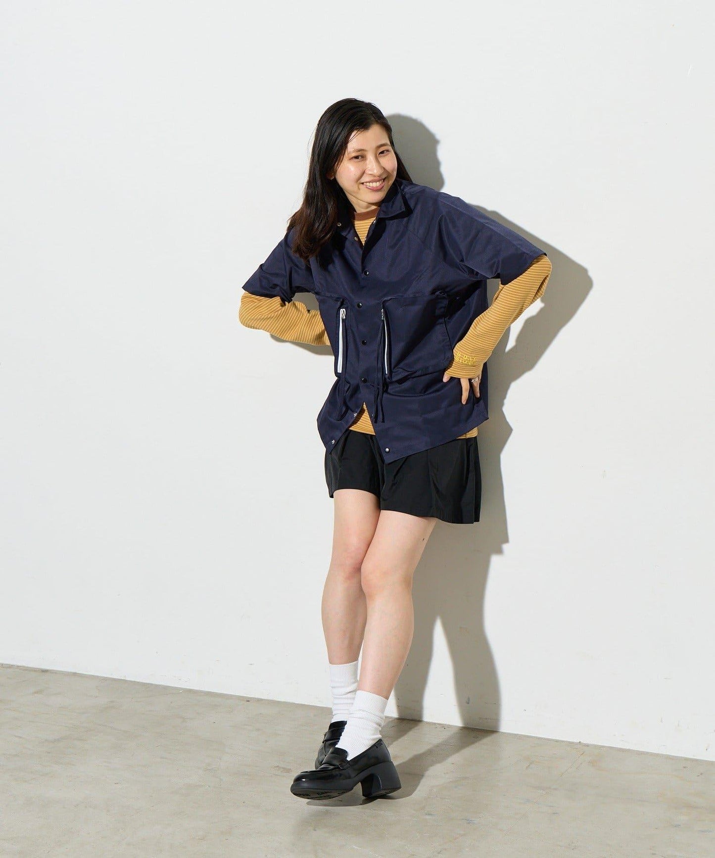 B-DAY STORE 大口袋設計襯衫