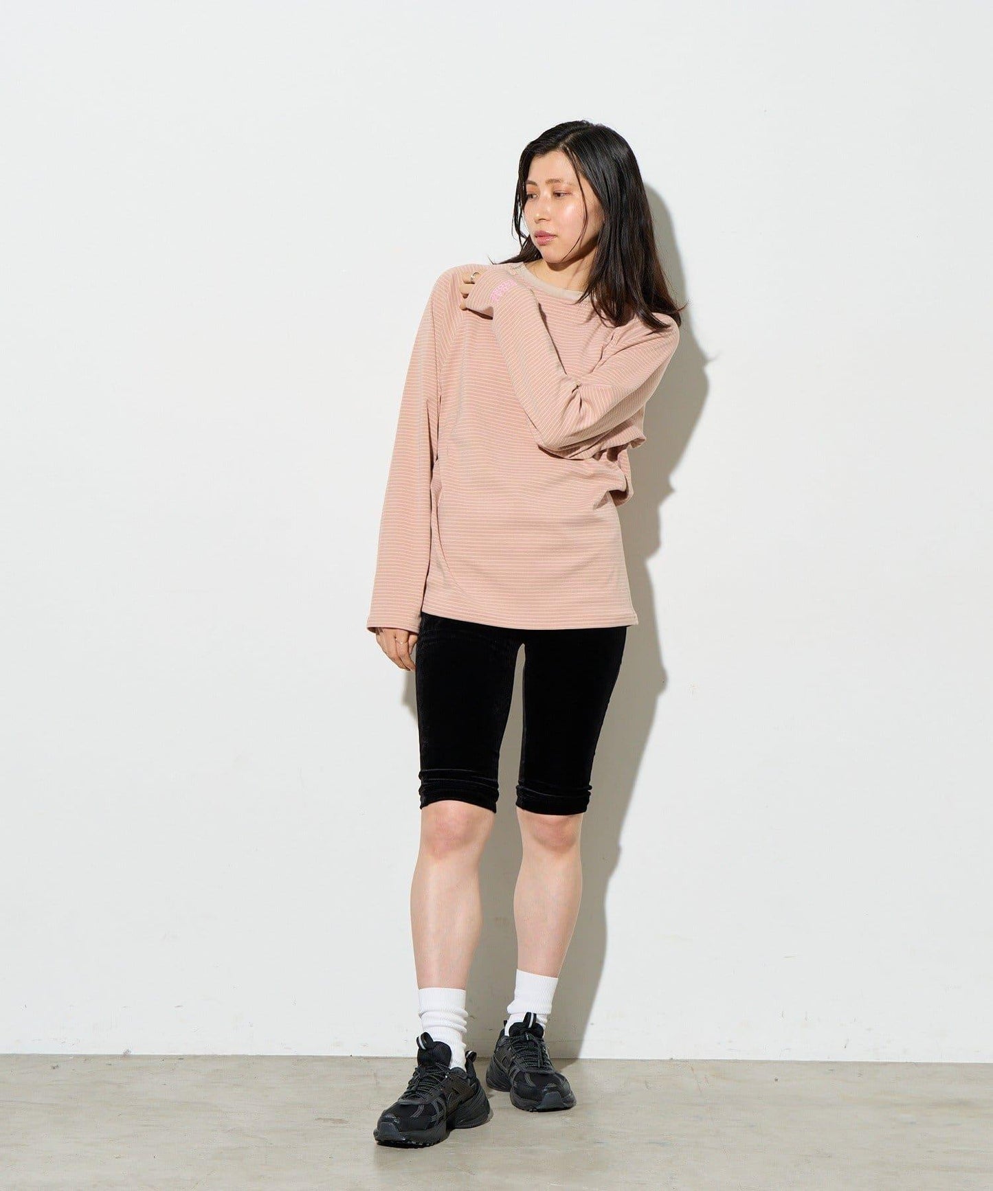 B-DAY STORE 條紋針織上衣