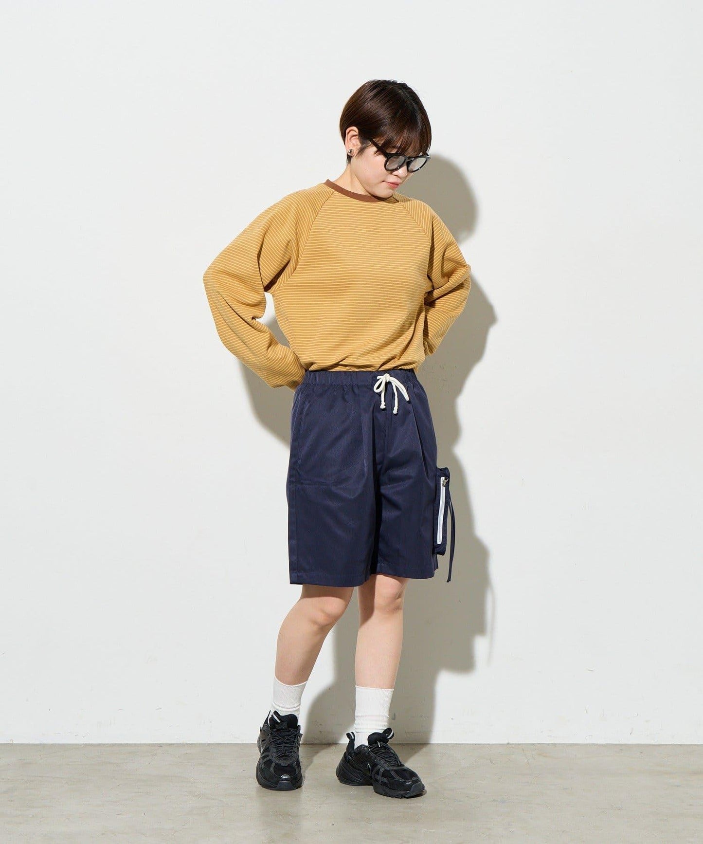 B-DAY STORE 條紋針織上衣
