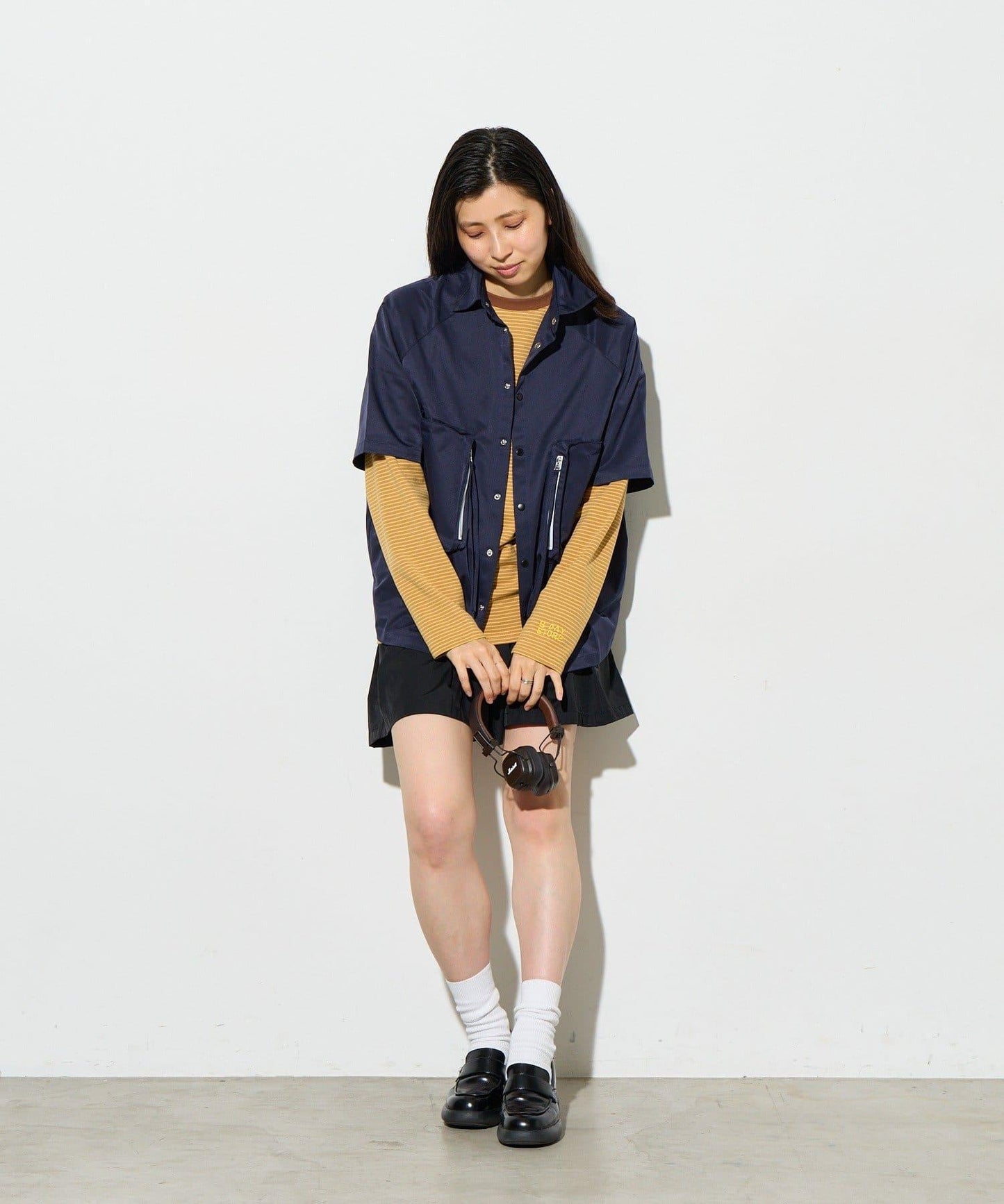 B-DAY STORE 大口袋設計襯衫
