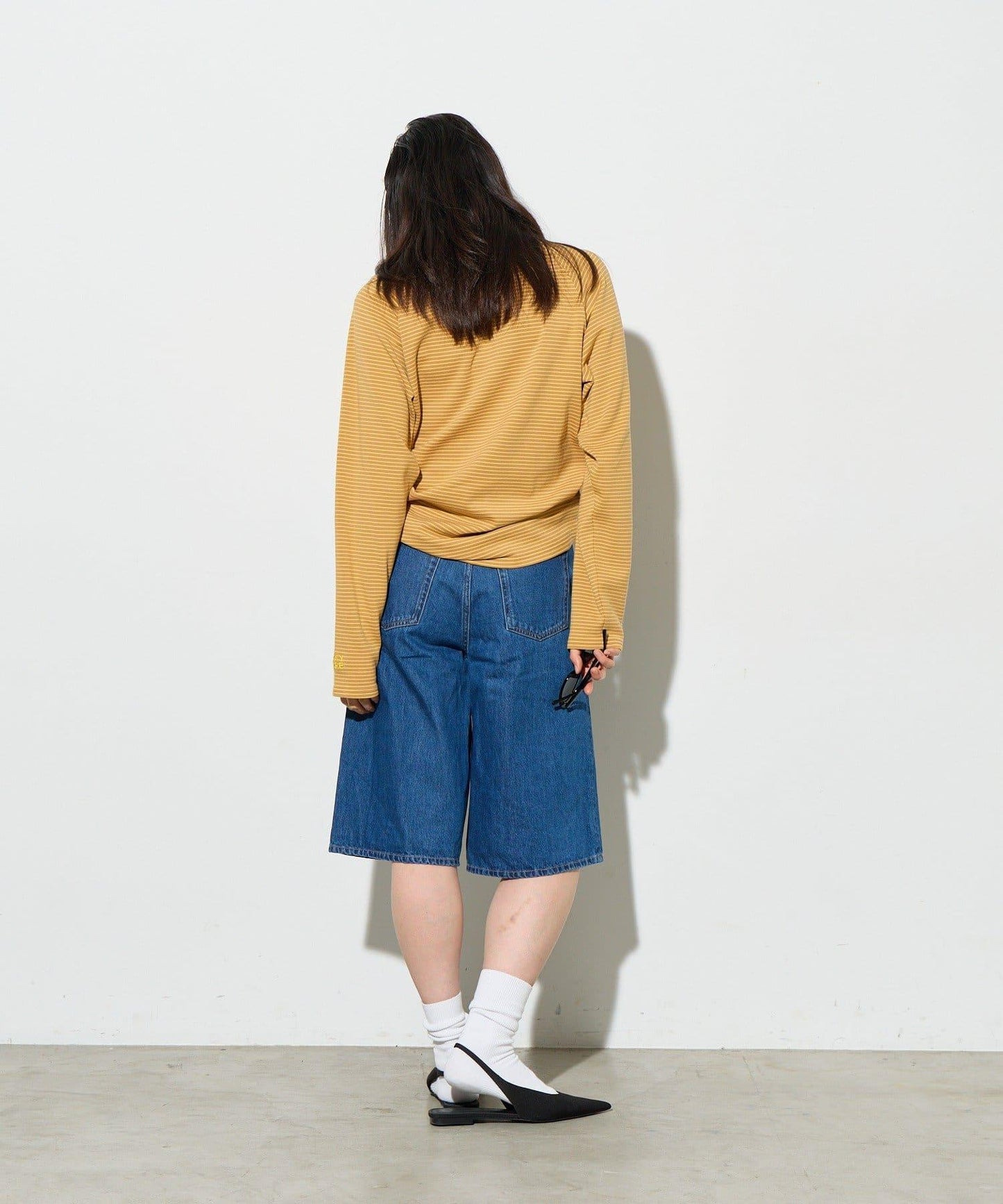 B-DAY STORE 條紋針織上衣