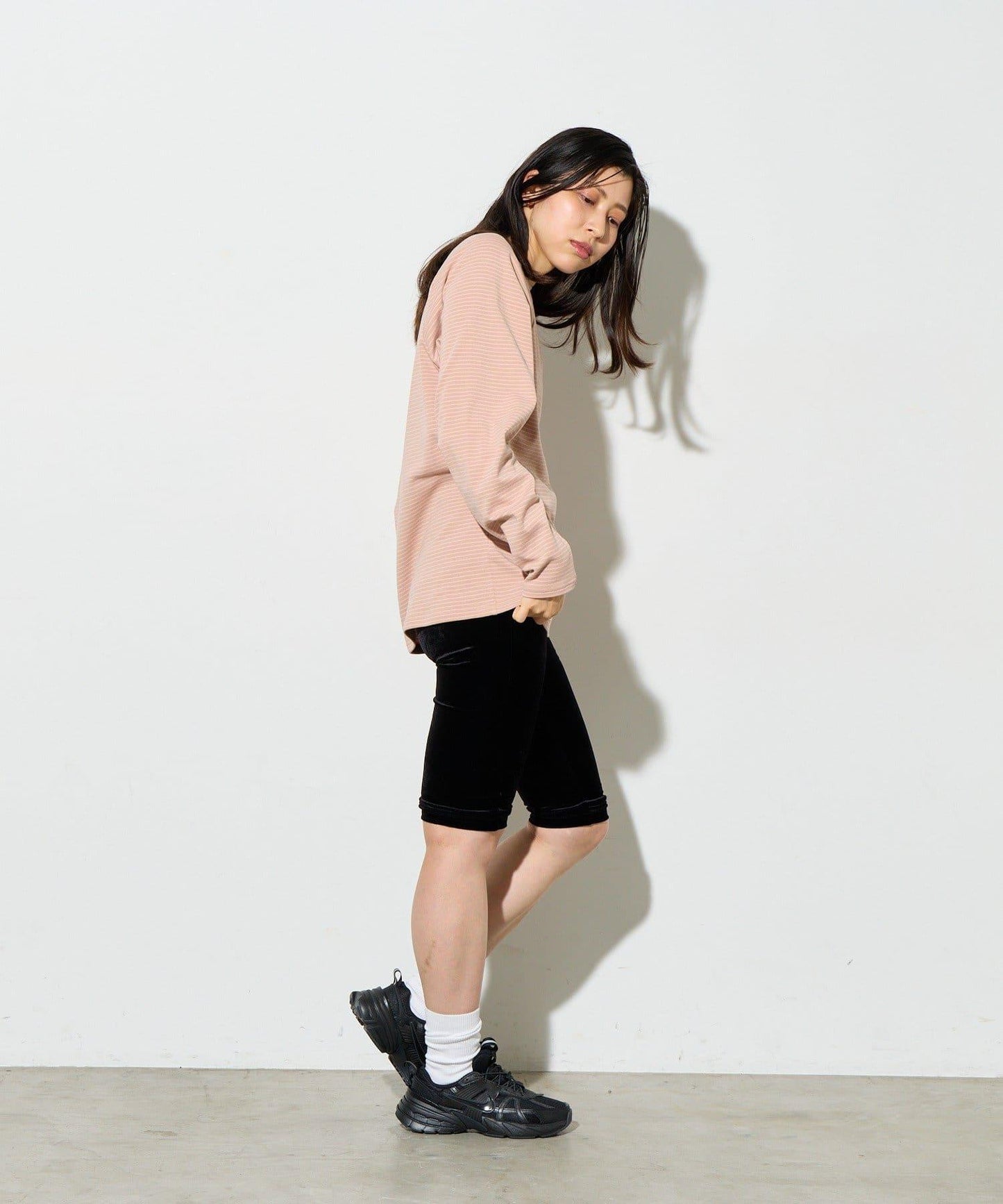 B-DAY STORE 條紋針織上衣