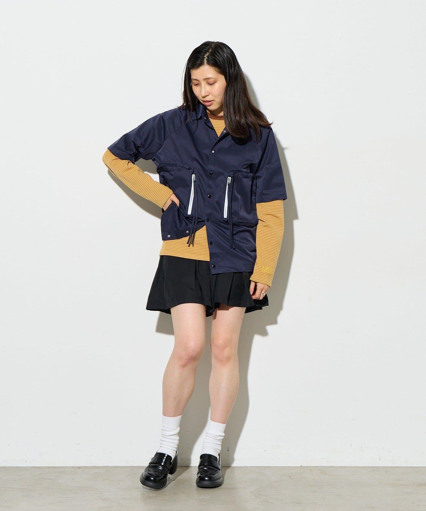 B-DAY STORE 大口袋設計襯衫