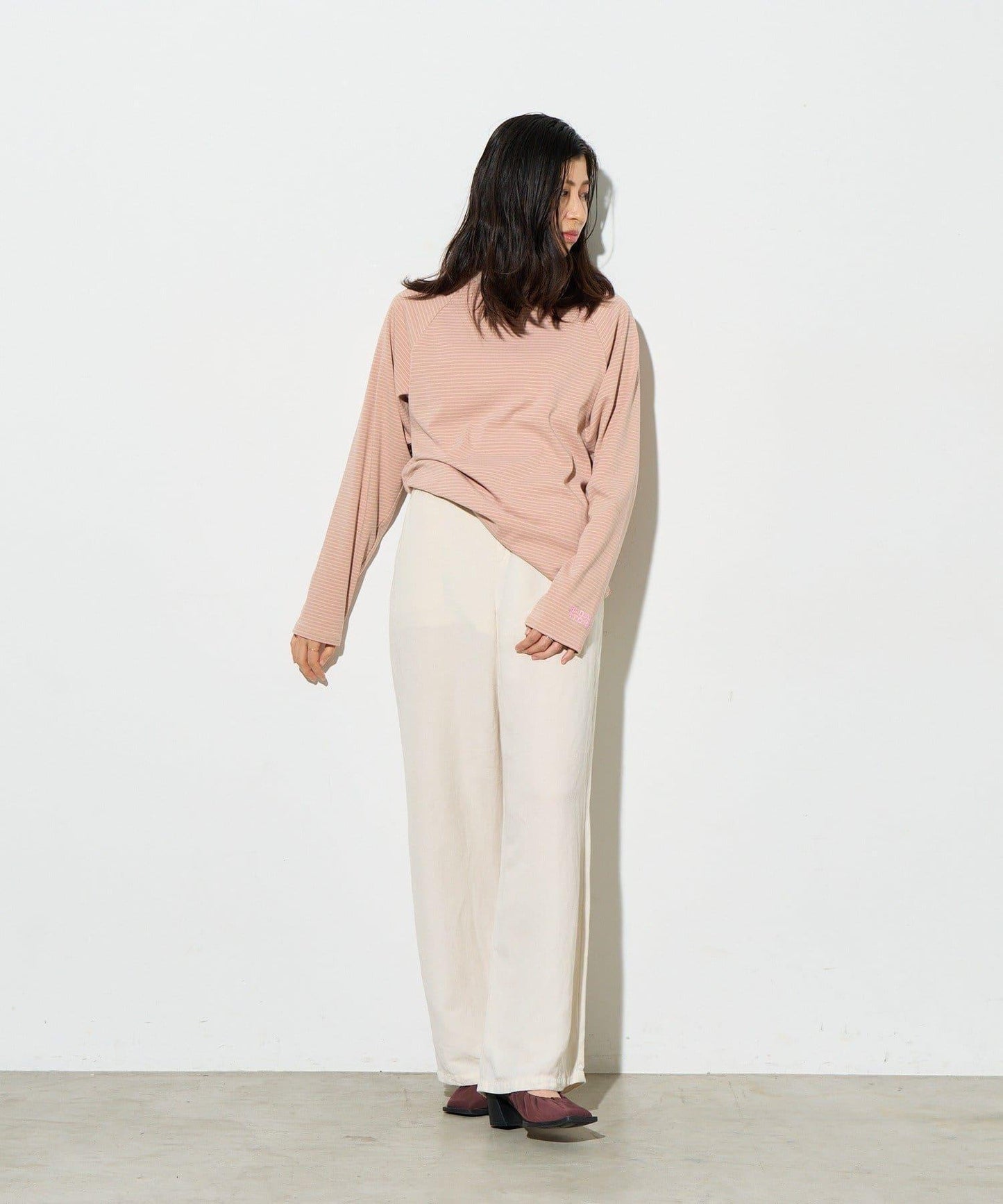 B-DAY STORE 條紋針織上衣